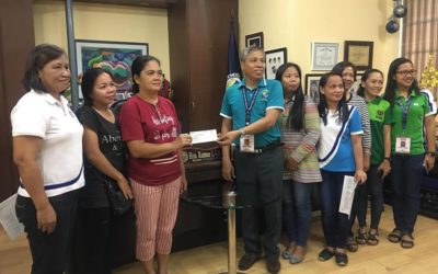 DSWD Binalonan gives rice capital to 4Ps members