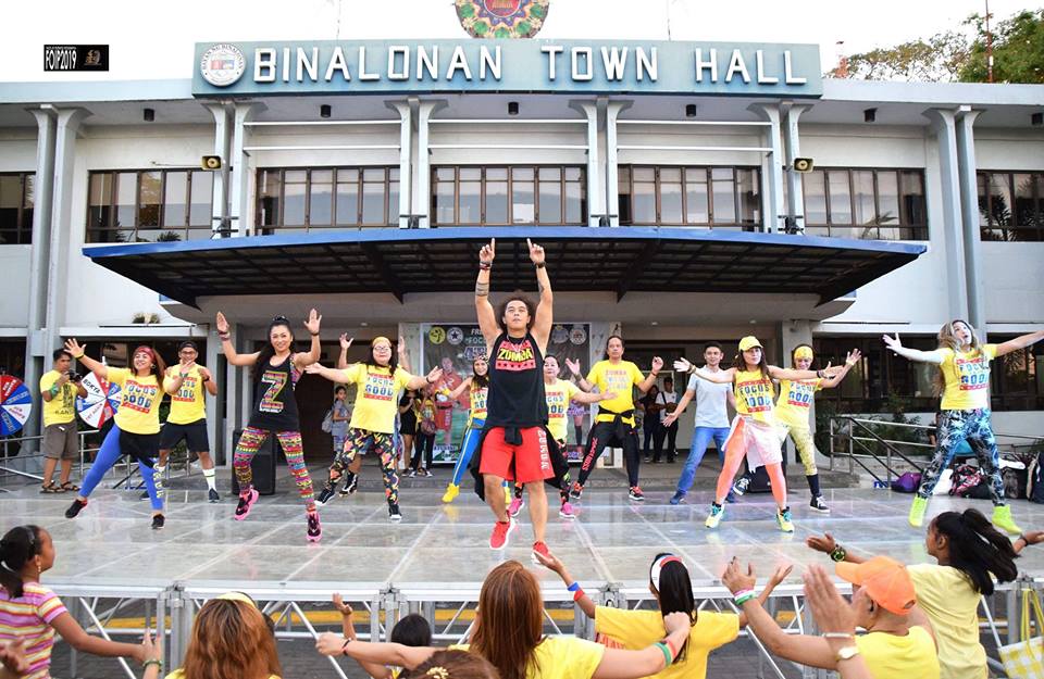 Zumba enthusiasts sweat it out in Binalonan 4th Mega Zumba