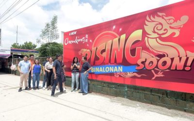 The country’s leading Chinese fast food chain, Chowking, held a groundbreaking ceremony in its future “home” along MacArthur Highway, Binalonan.