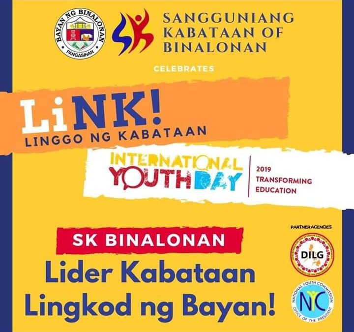 SK Binalonan: Lider kabataan, lingkod ng bayan!