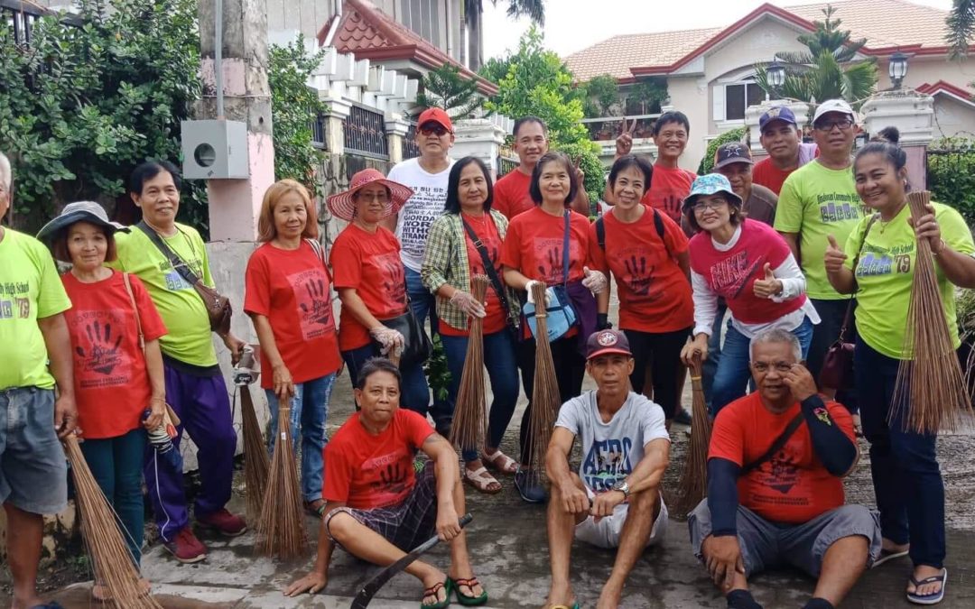 JGMNHS alumni conduct Clean Up Drive in Binalonan