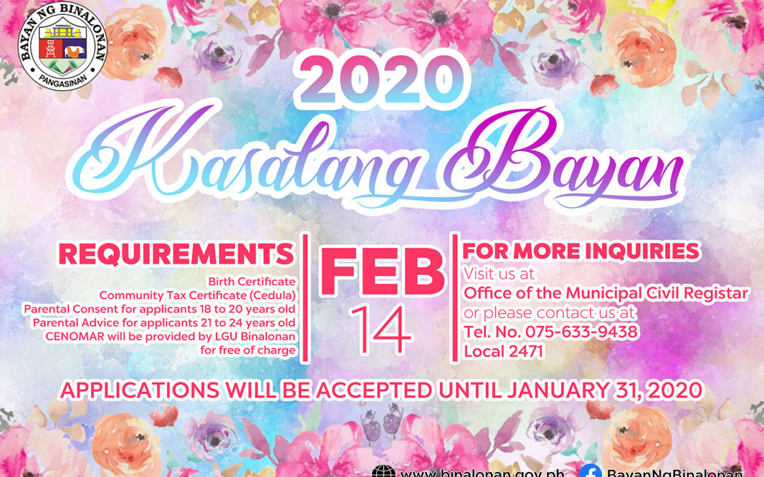 Kasalang Bayan 2020