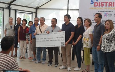 Fil-Am group supports Congressman Guico’s prostheses project via financial assistance