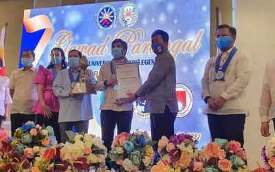 University of Eastern Pangasinan receives CHED Gawad Parangal for LUCs of Region I